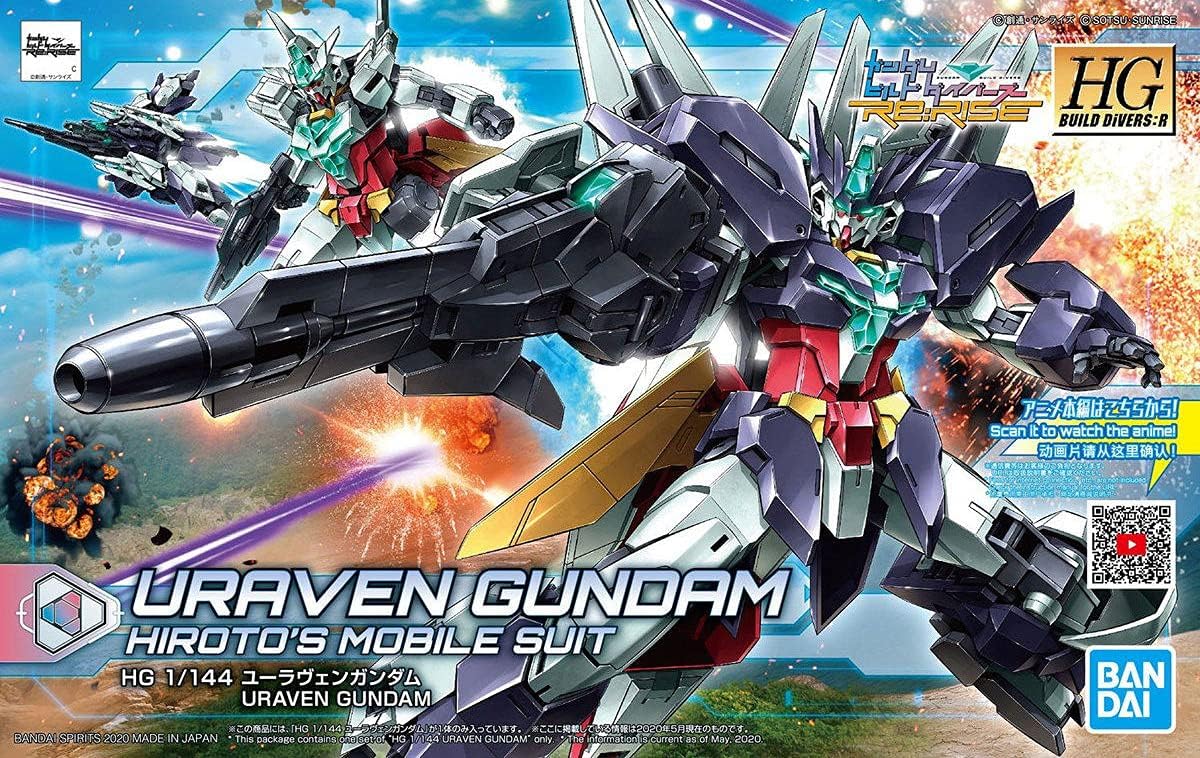 1/144 HGBD:R "Gundam Build Divers Re:Rise" Uraven Gundam | animota