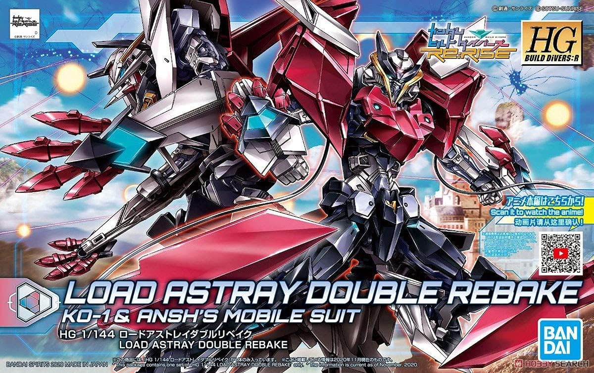 1/144 HGBD:R "Gundam Build Divers Re:Rise" Load Astray Double Rebake | animota