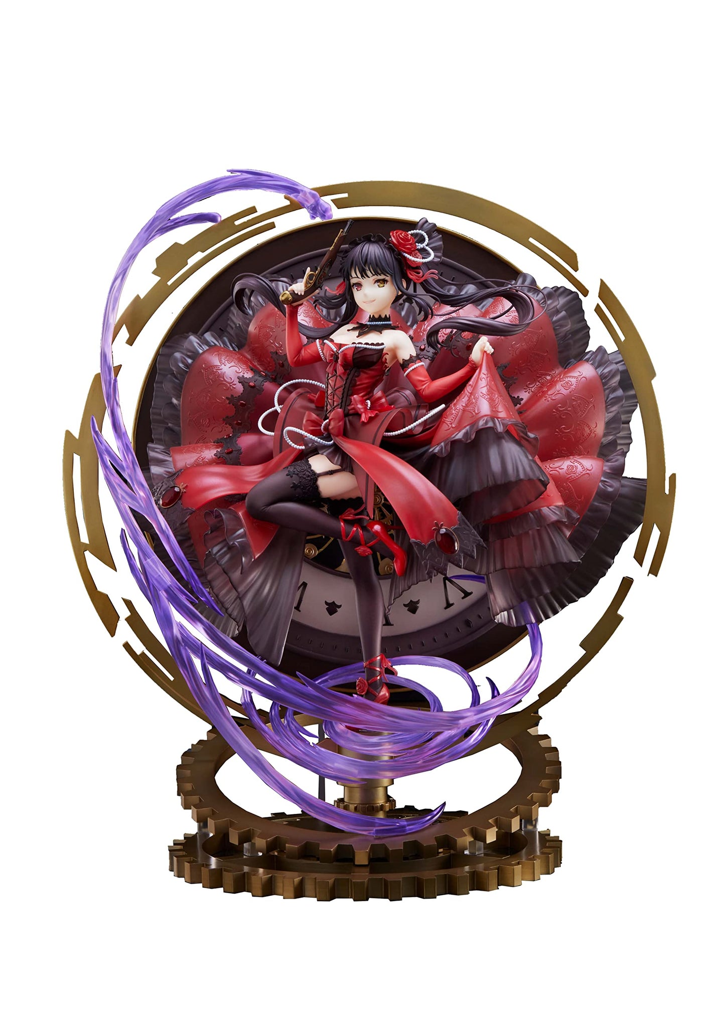 Date A Bullet Kurumi Tokisaki - Pigeon Blood Ruby Dress Ver. - 1/7 Complete Figure, Action & Toy Figures, animota