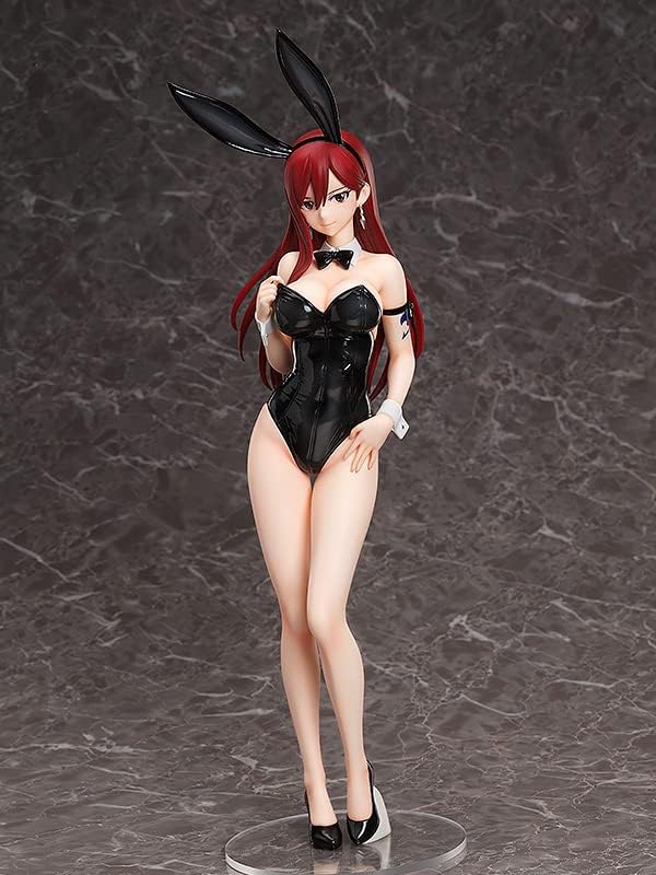 B-STYLE FAIRY TAIL Erza Scarlet: Bare Leg Bunny Ver. 1/4 Complete Figure | animota