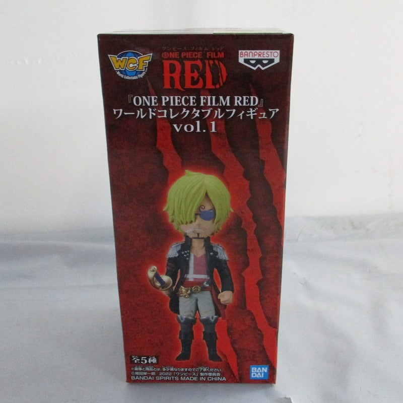 ONE PIECE "ONE PIECE FILM RED" World Collectable Figure vol.1- Sanji, animota