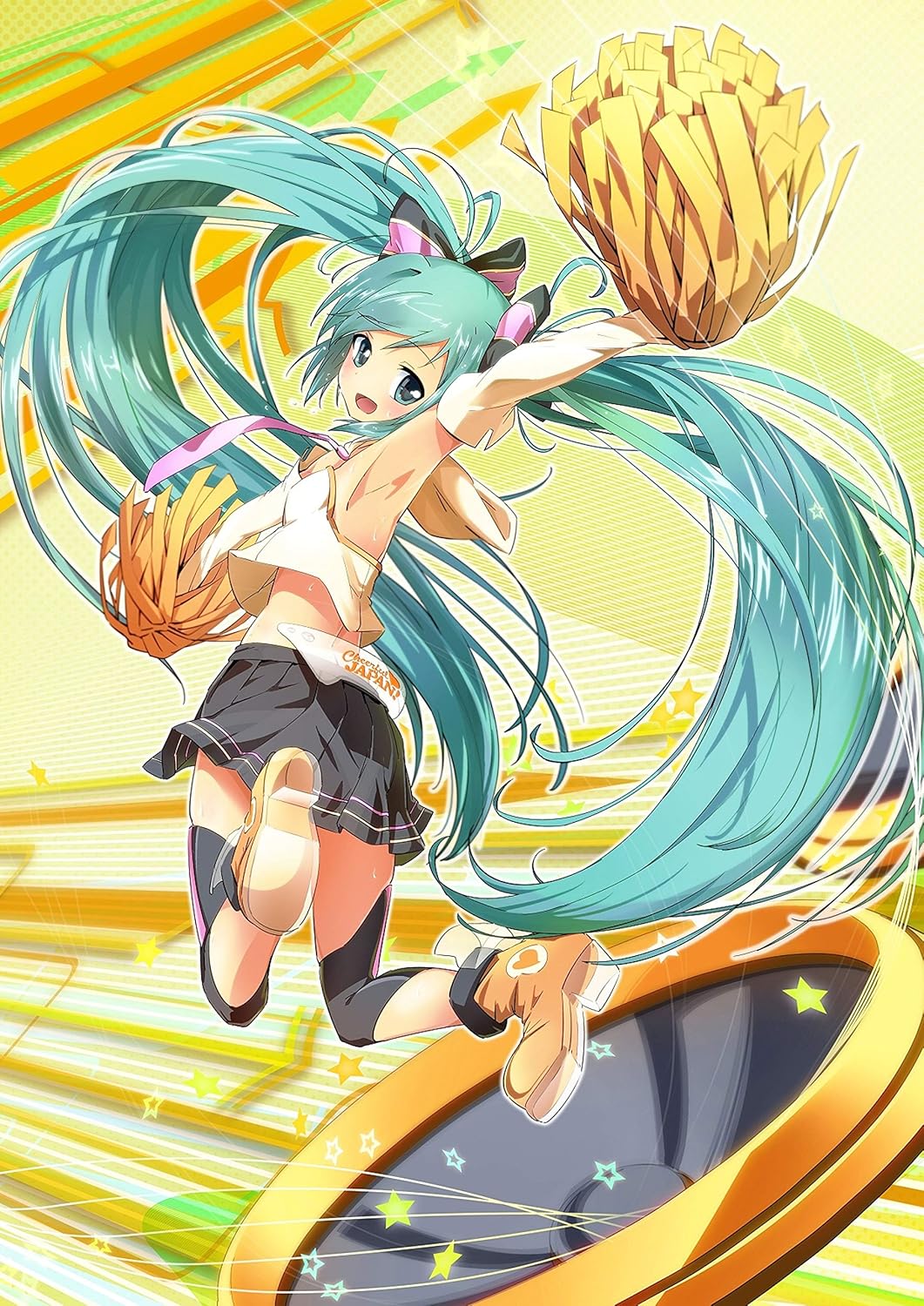 Hatsune Miku Cheerful Ver. 1/8 Complete Figure, Action & Toy Figures, animota