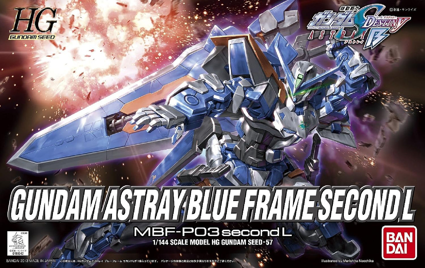 1/144 HG "Gundam SEED VS Astray" Astray Blue Frame Second L | animota