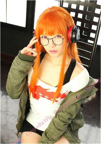 ”PERSONA5” Futaba Sakura(NAVI) style cosplay wig | animota