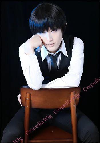 ”Tokyo Ghoul” Ken Kaneki style cosplay wig | animota