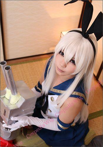 "Kantai Collection (KanColle)" Shimakaze style cosplay wig | animota
