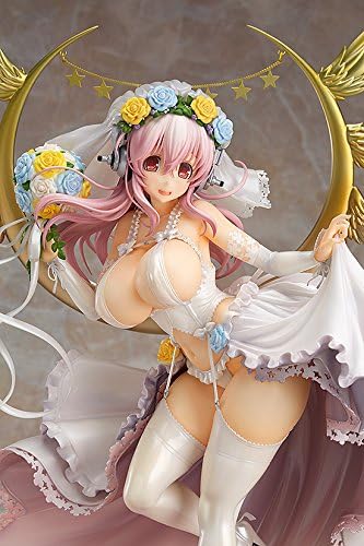 Super Sonico 10th Anniversary Figure Wedding Ver. 1/6 Complete Figure | animota
