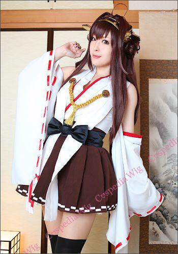 "Kantai Collection (KanColle)" Kongou style cosplay wig | animota
