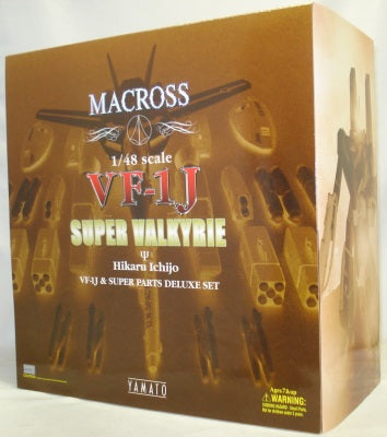 Yamato 1/48 Macross VF-1J Super Valkyrie Hikaru Ichijo Custom, Action & Toy Figures, animota