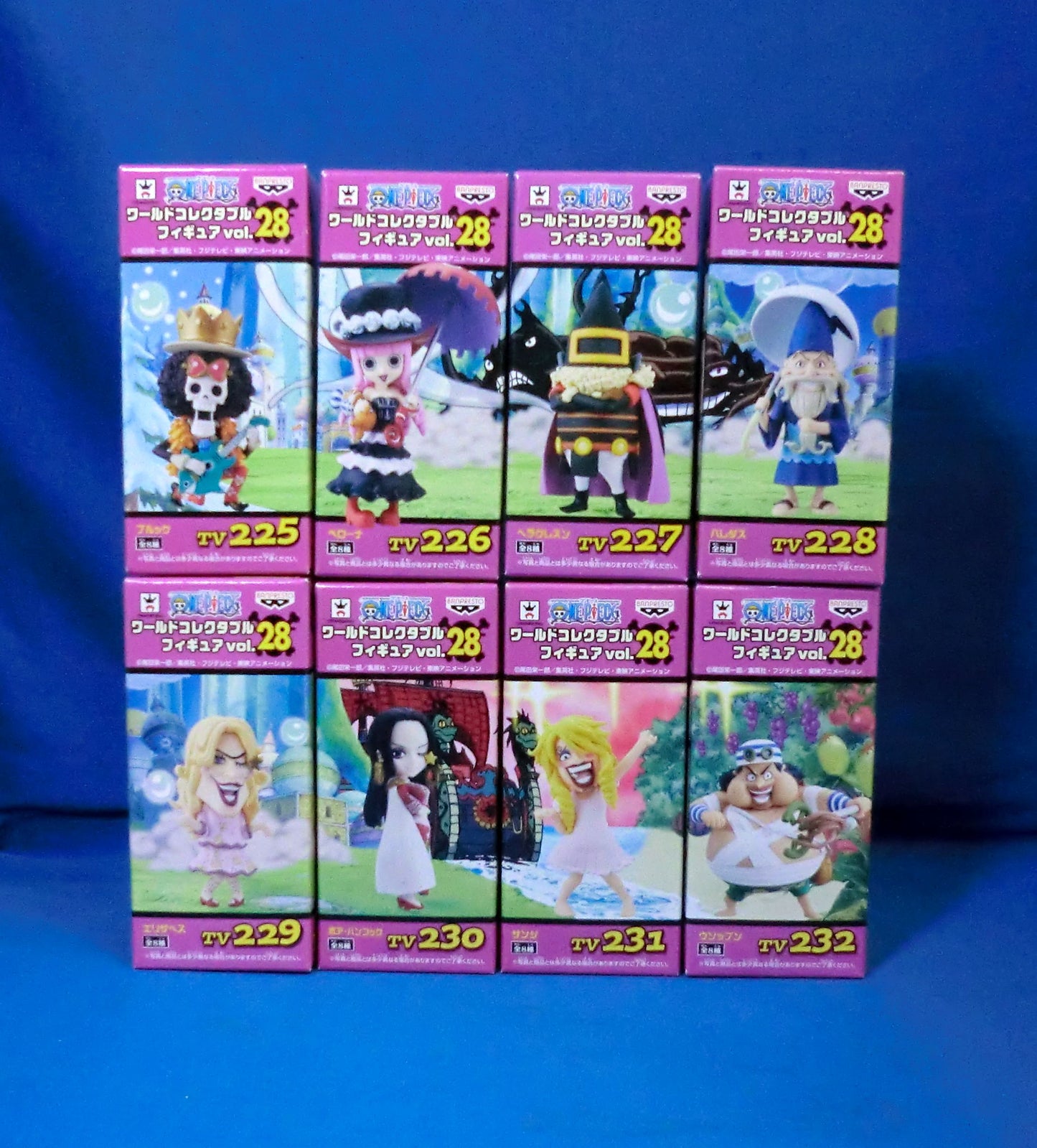 OnePiece World Collectable Figure Vol.28 - Set of 8