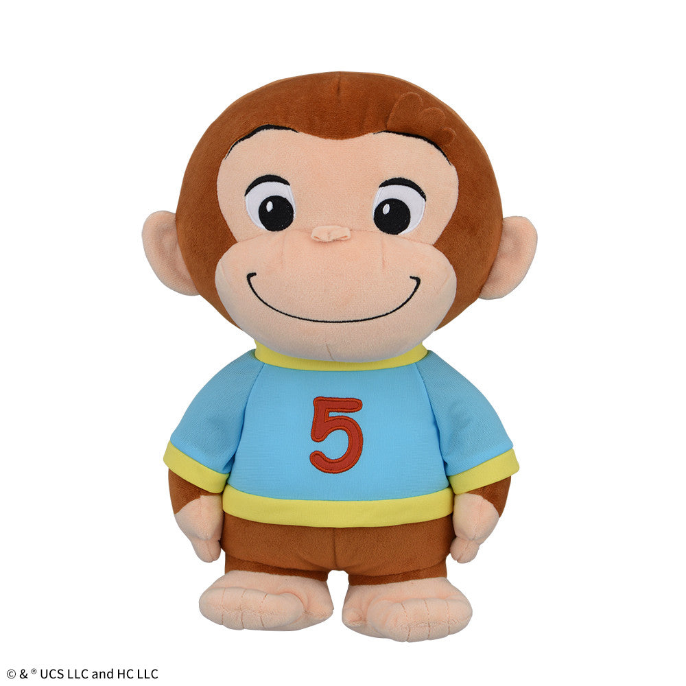 Camiseta de peluche de George Potteri L del curioso Ver.