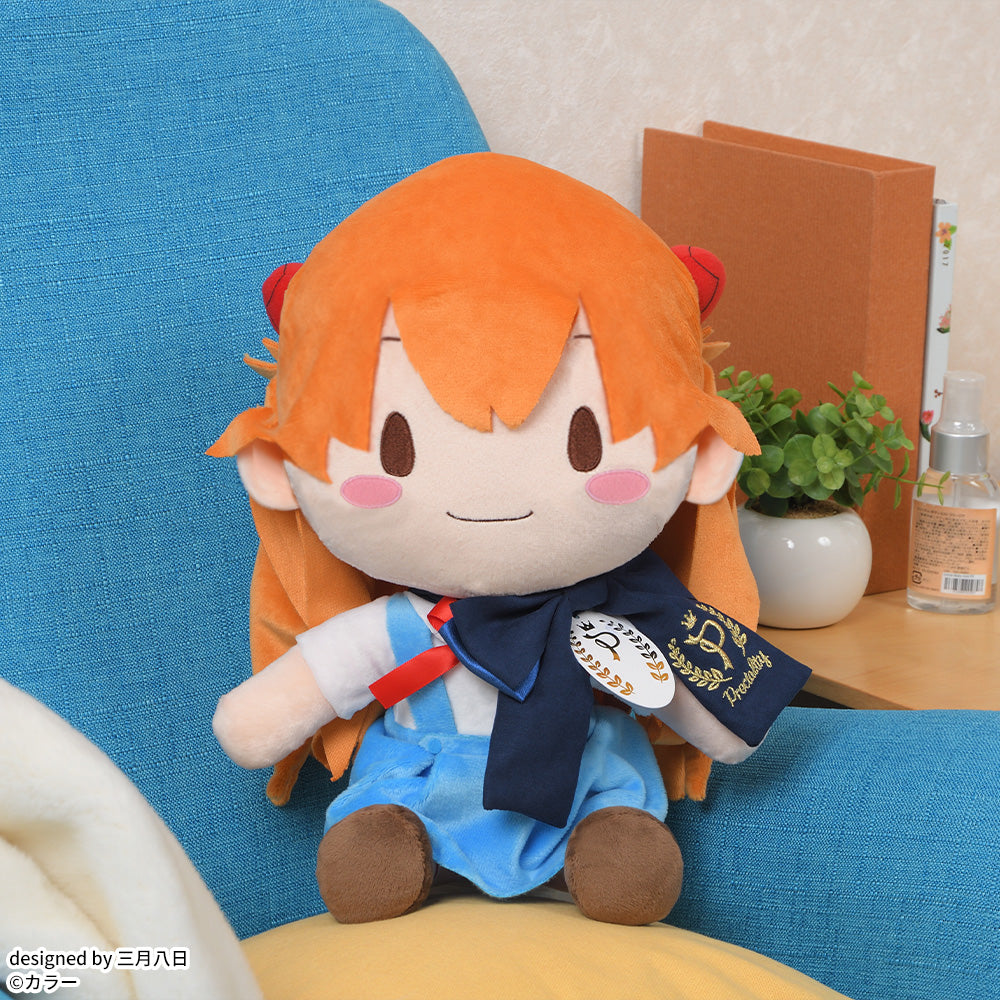 Evangelion Series Fuwapuchi Preciality L Plush Toy - Asuka (SEGA UFO Catcher Online Limited)