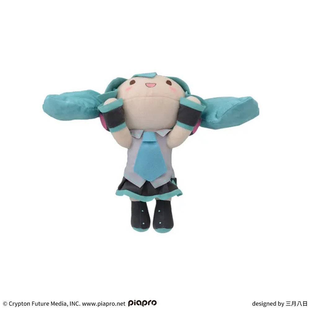 Hatsune Miku Series Fuwapuchi Lying Down M Plush Toy Hatsune Miku B, Stuffed Animals, animota