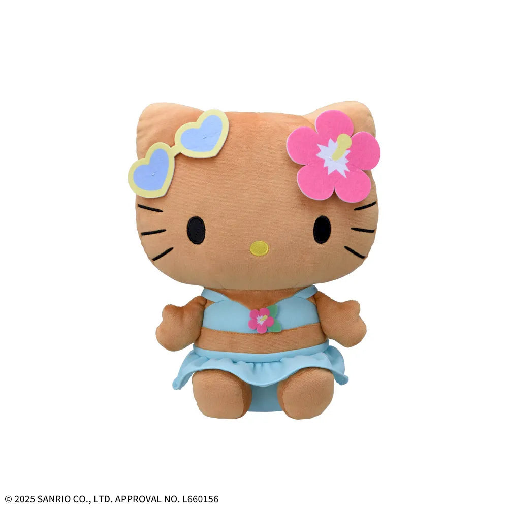 Hello Kitty L Plush Toy Tanned Gal Ver.