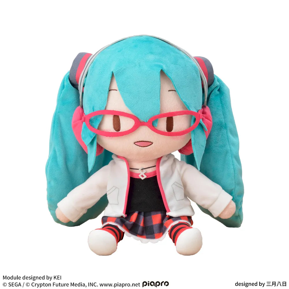 Hatsune Miku Project DIVA Arcade Future Tone - Fuwapuchi LL Plush Toy - Hatsune Miku Natural (Re-released)