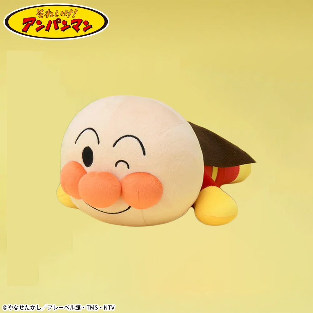 Anpanman Reclining Pose Plush Toy L Ver. 6 Anpanman