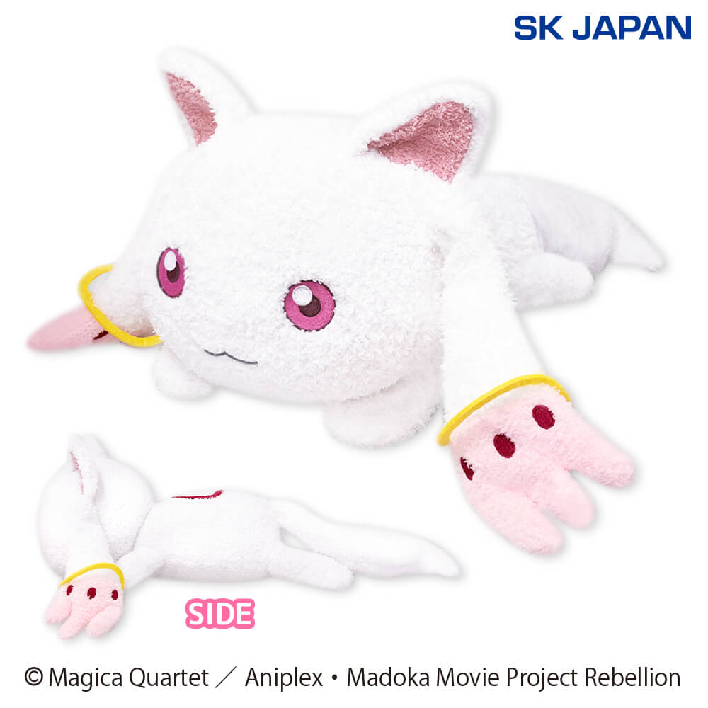 Puella Magi Madoka Magica Kyubey Fluffy BIG, Stuffed Animals, animota