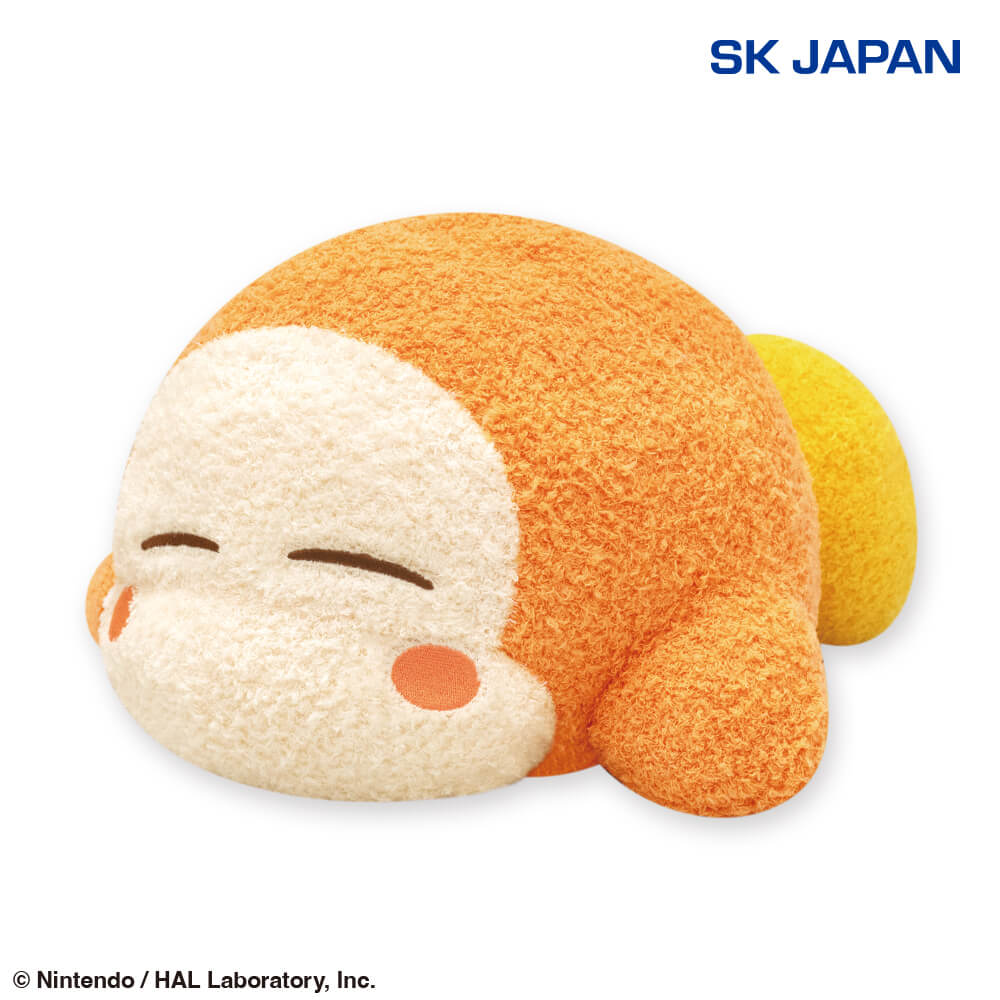 Kirby of the Stars Waddle Dee Fluffy More BIG Plush Toy (Sleeping), Stuffed Animals, animota
