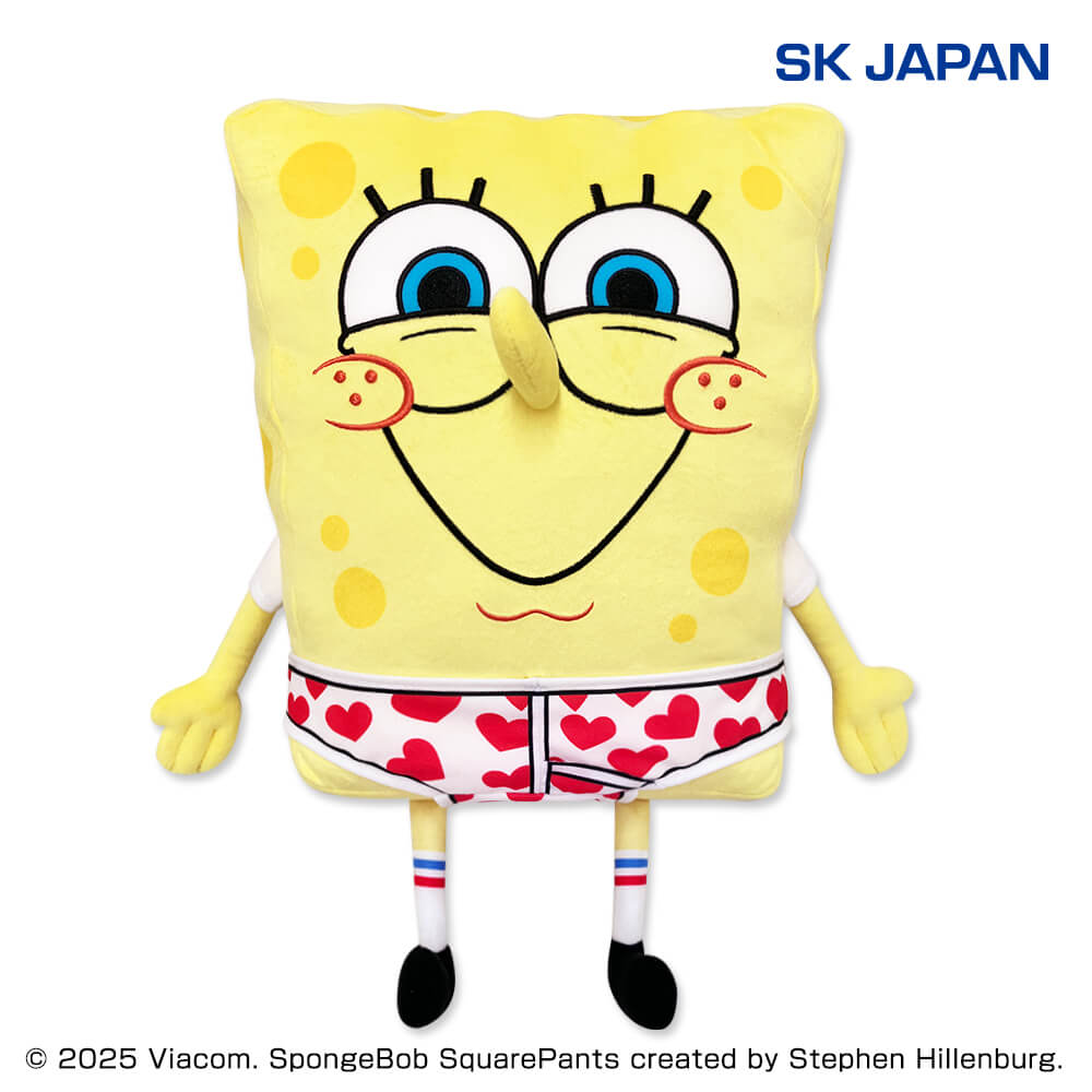 SpongeBob Heart Pants BIG Plush, Stuffed Animals, animota