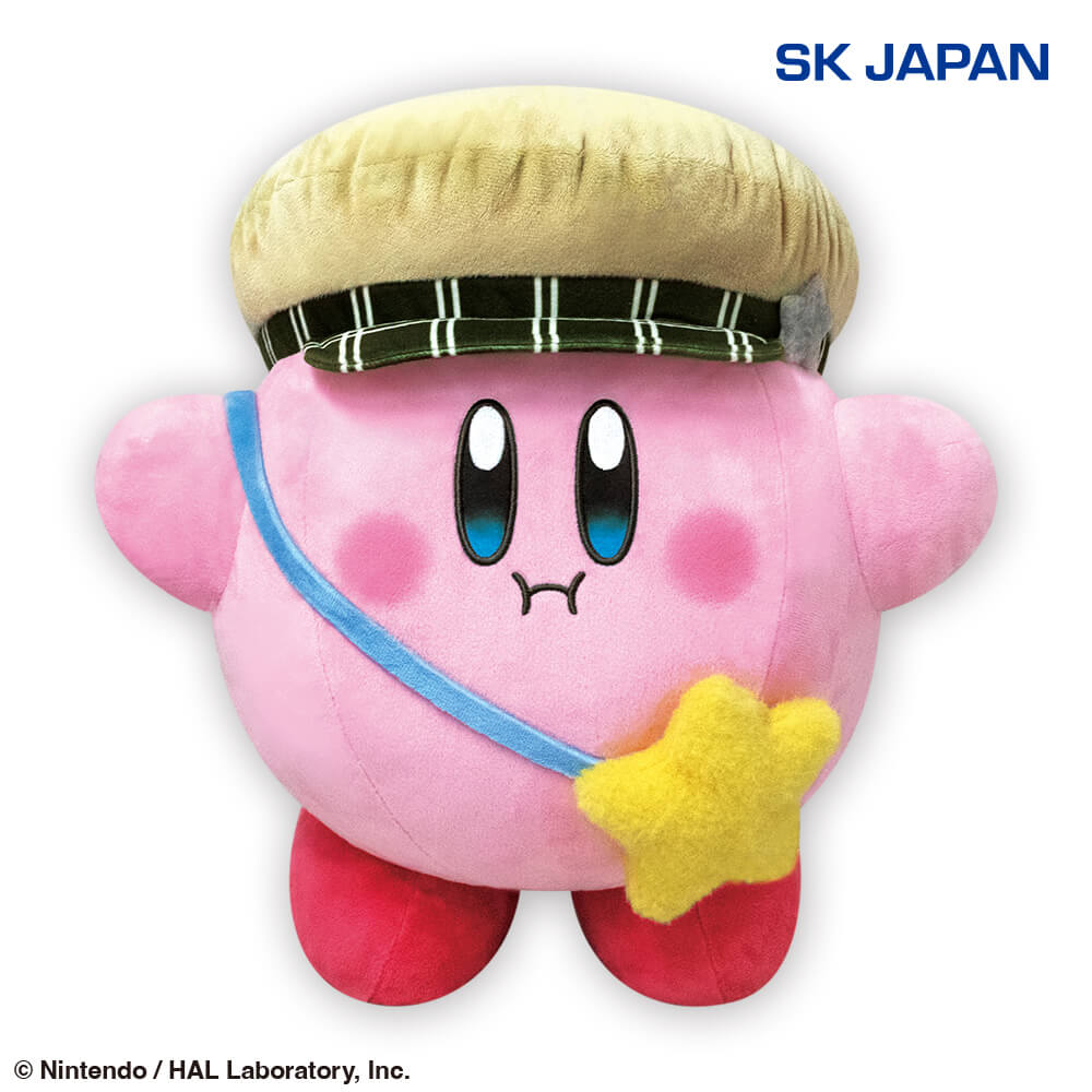 新品　KIRBY sunny day ぬいぐるみ 星のカービィ×マルイ 限定 Kirby Sunny Day BIG Plush Toy - Fun Outing (Kirby) | animota