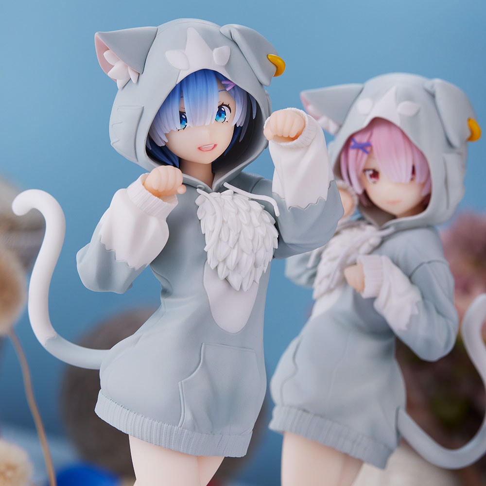 Re:Zero Starting Life in Another World Luminasta Ram (The Great Spirit Puck) Figure | animota