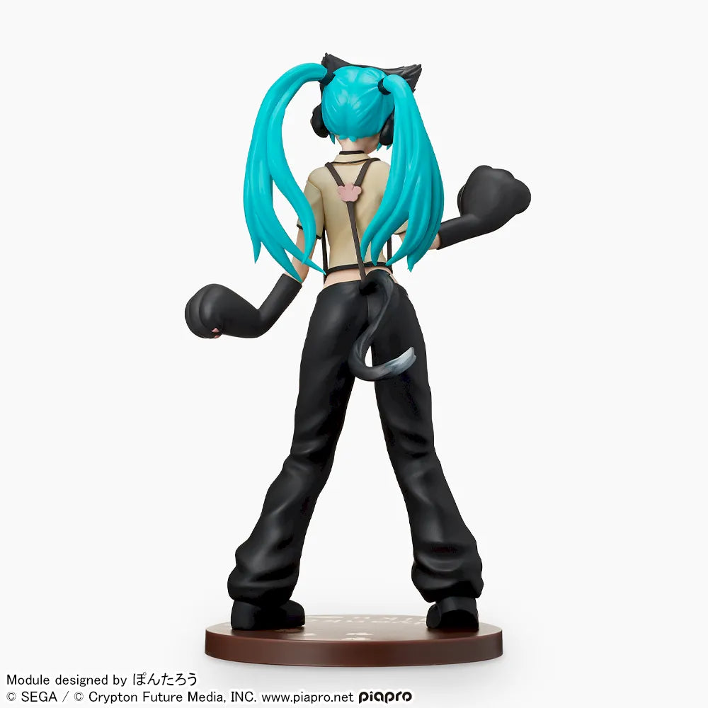 Hatsune Miku Project DIVA Arcade Future Tone Super Premium Figure "Hatsune Miku - Nyanko" (Reissue), Action & Toy Figures, animota