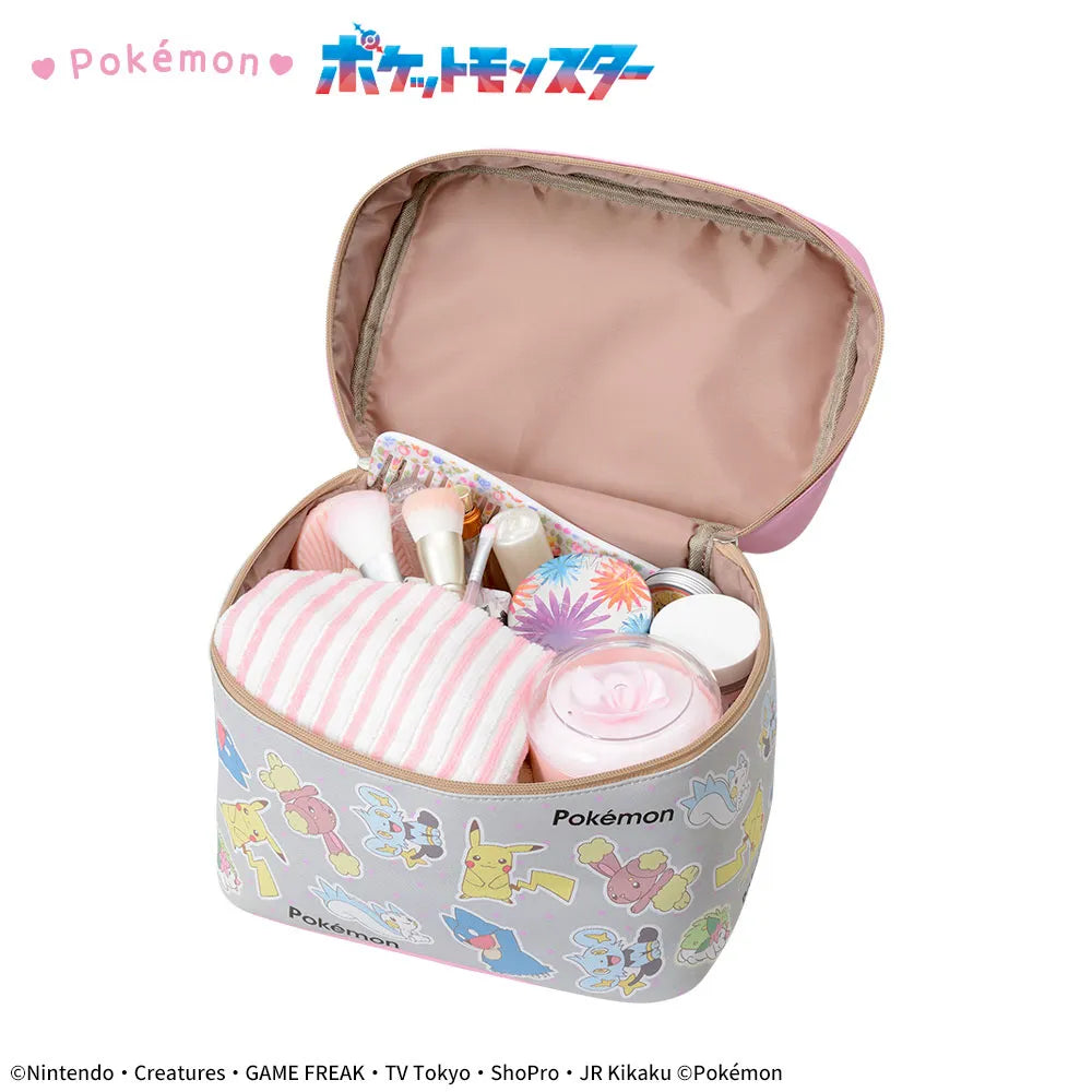 Pokémon Plutinum Zakka Vanity Pouch Light Blue Ver., Apparel & Accessories, animota