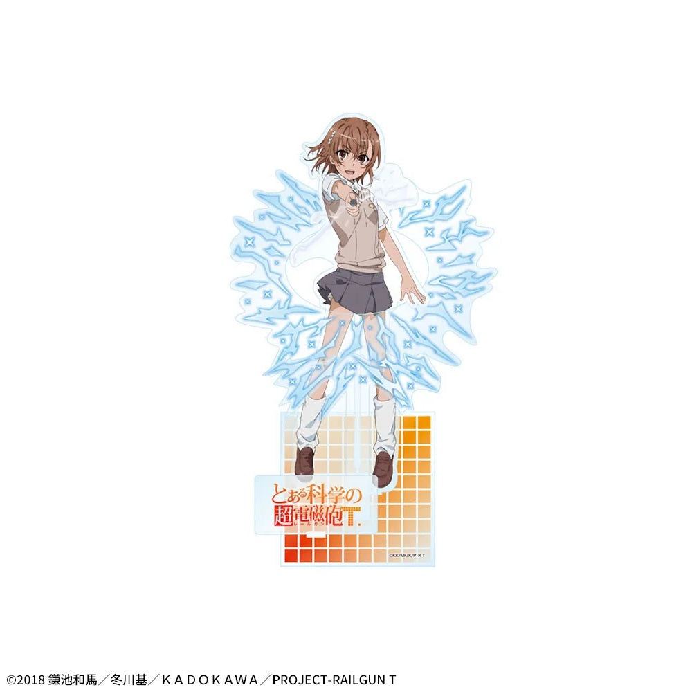 A Certain Scientific Railgun T - Plutinum Zakka Acrylic Diorama - Mikoto Misaka