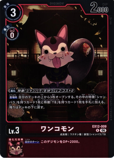 Wankomon EX12-009 R