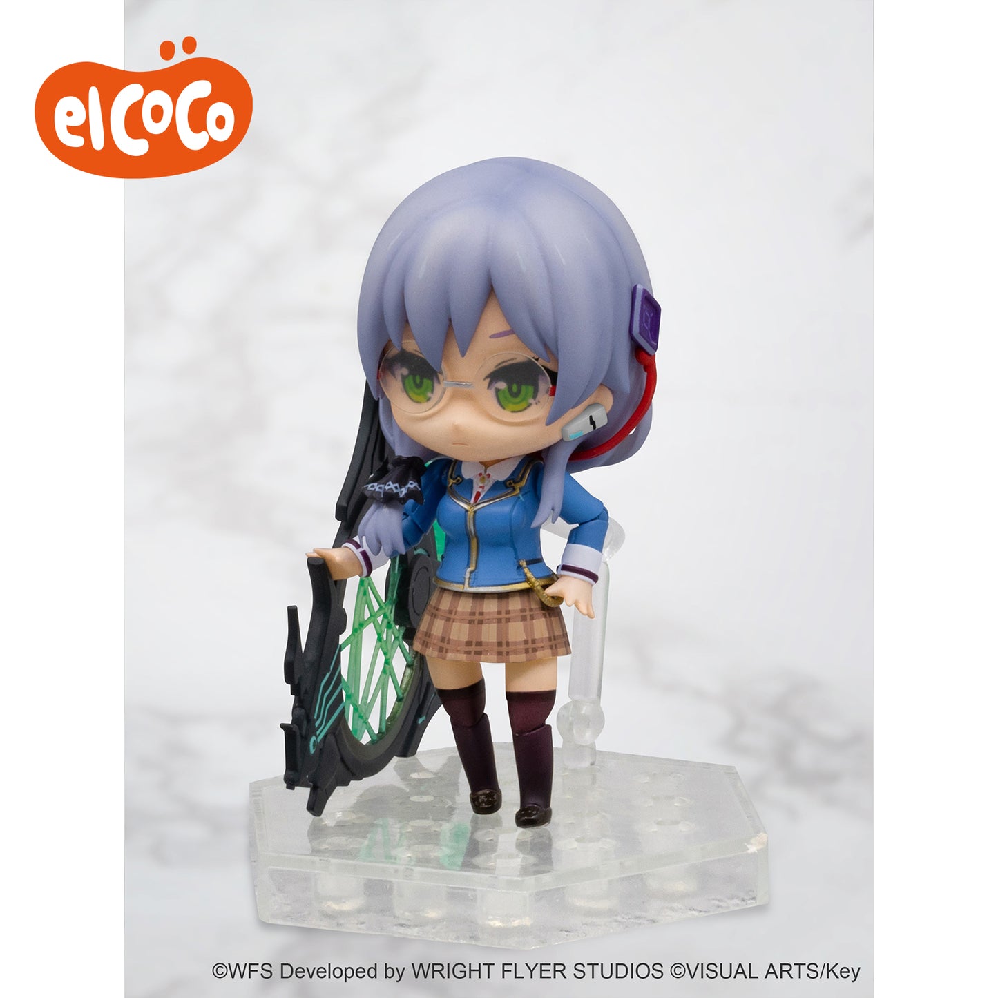 Heaven Burns Red DFORM+ Full Action Deformed Figure - Yuki Izumi