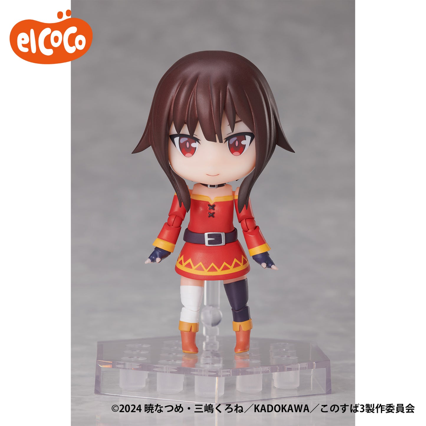 KonoSuba: God's Blessing on This Wonderful World! 3 DFORM+ Megumin Full Action Deformed Figure