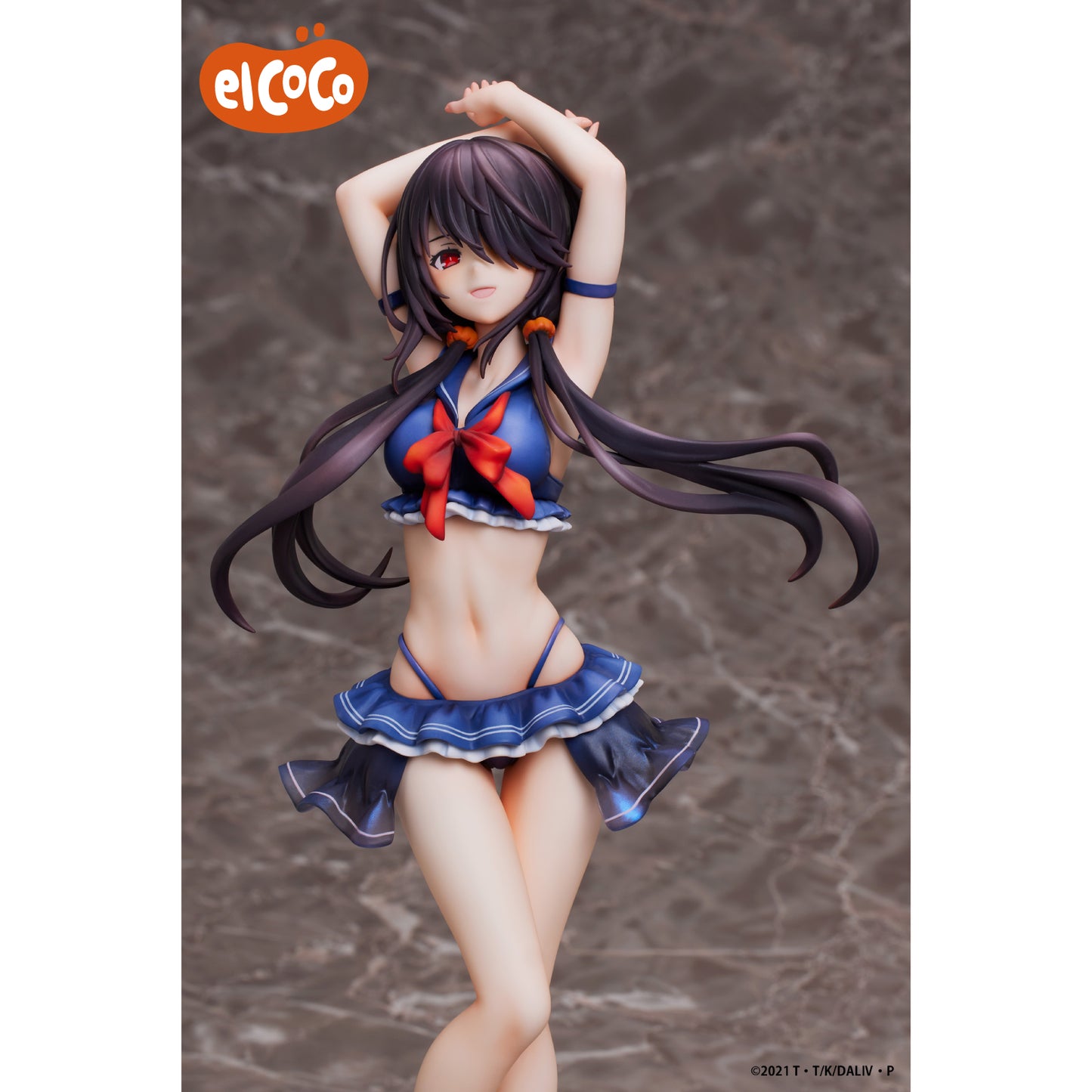 Date A Live Ⅳ 1/7 Scale Figure Kurumi Tokisaki, Action & Toy Figures, animota