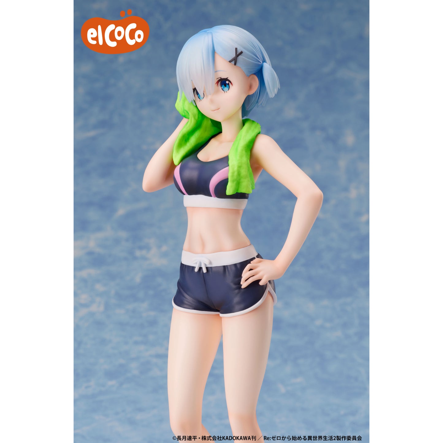 Re:Zero - Starting Life in Another World 1/7 Scale Figure Rem Sportswear, Action Figures, animota