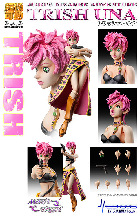 Super Action Statue - JoJo's Bizarre Adventure Part.V 54. Trish Una (Hirohiko Araki Specified Color) | animota