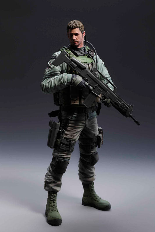 Resident Evil Chris Redfield STARS 1/6 Figure W/ Base 
