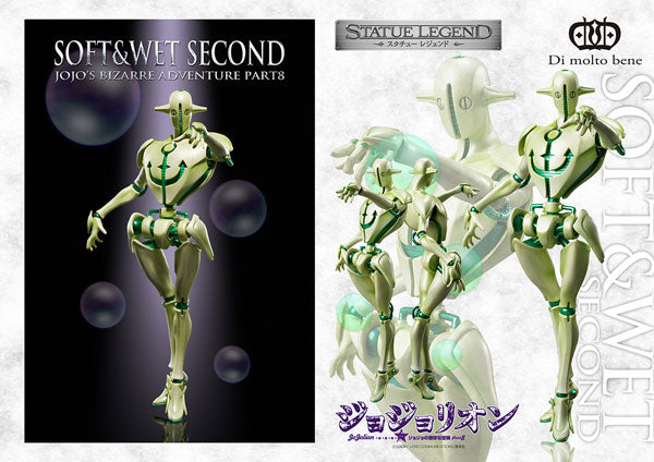 Statue Legend - Jojolion JoJo's Bizarre Adventure Part.VIII 40. Soft & Wet Second Complete Figure | animota
