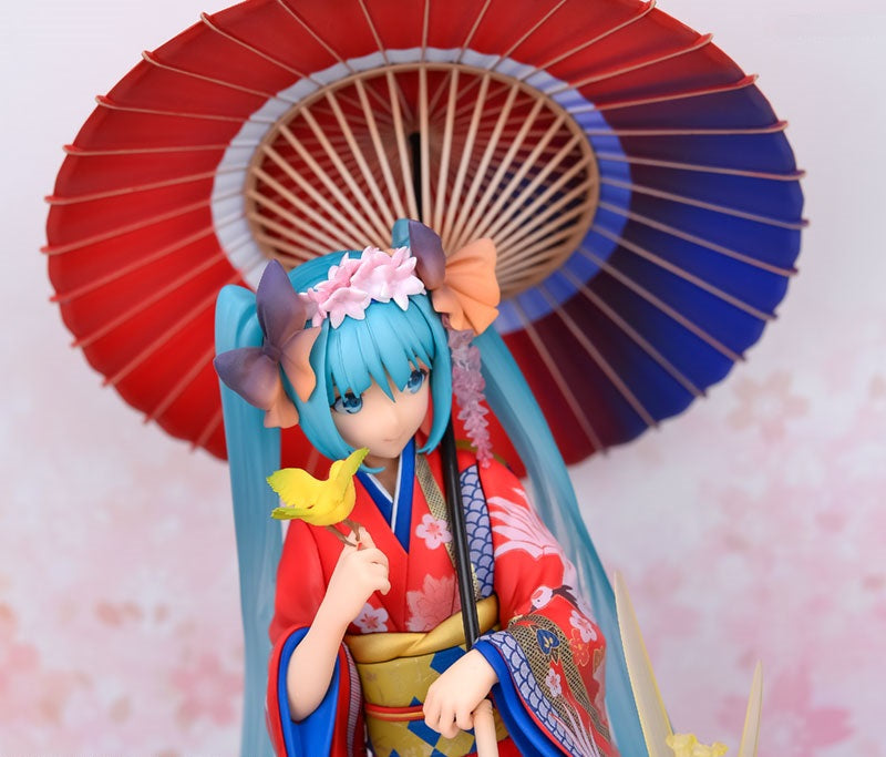 Hatsune Miku -Hanairogoromo- 1/8 Complete Figure | animota