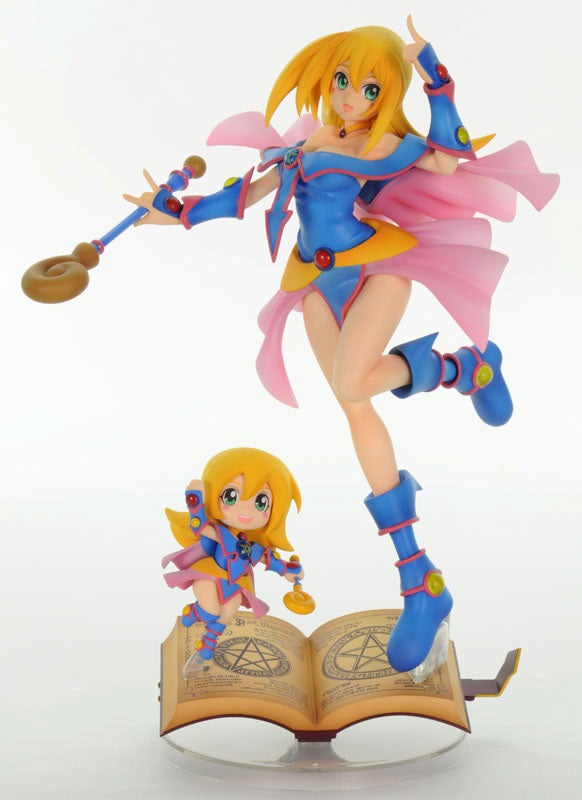 Yu-Gi-Oh! Duel Monsters - Dark Magician Girl with Chibi Buramaji Girl 1/8 Complete Figure | animota