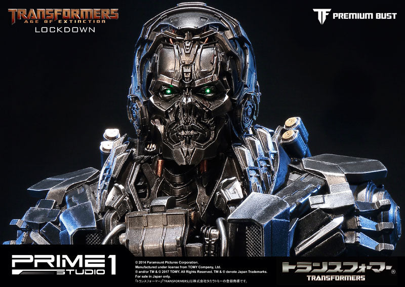 Premium Bust - Transformers Age of Extinction: Lockdown Polystone Bust | animota