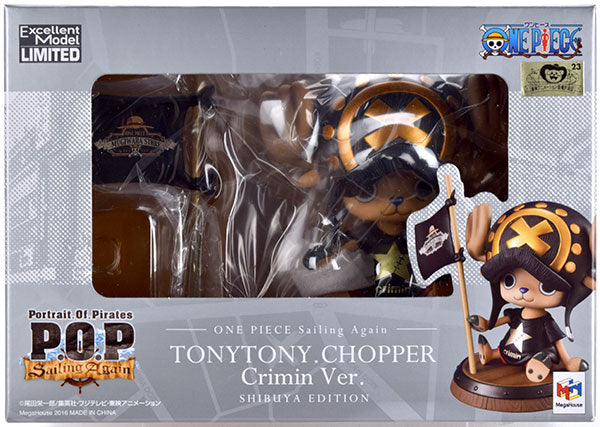 Excellent Model LIMITED Portrait.Of.Pirates One Piece "Sailing Again" Tony Tony Chopper Crimin Ver. SHIBUYA EDITION 1/8 Complete Figure | animota
