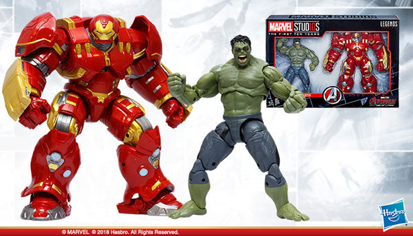 Avengers: Age of Ultron "Legend" Marvel Studio 10th Anniversary Series Hulk Buster & Hulk (Run Wild Edition) | animota