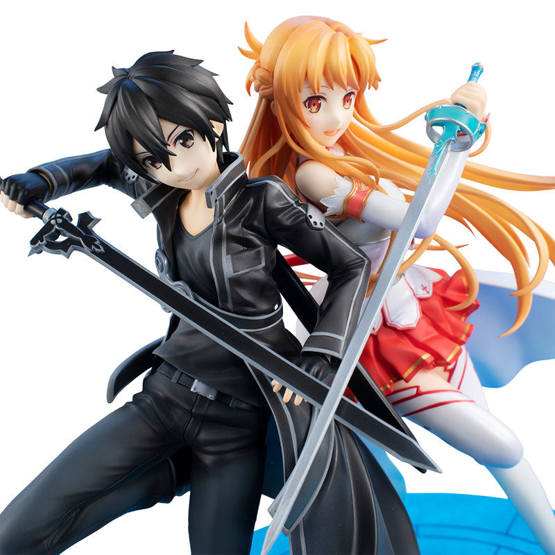 Lucrea Sword Art Online Kirito & Asuna SAO 10th Anniversary Complete Figures | animota