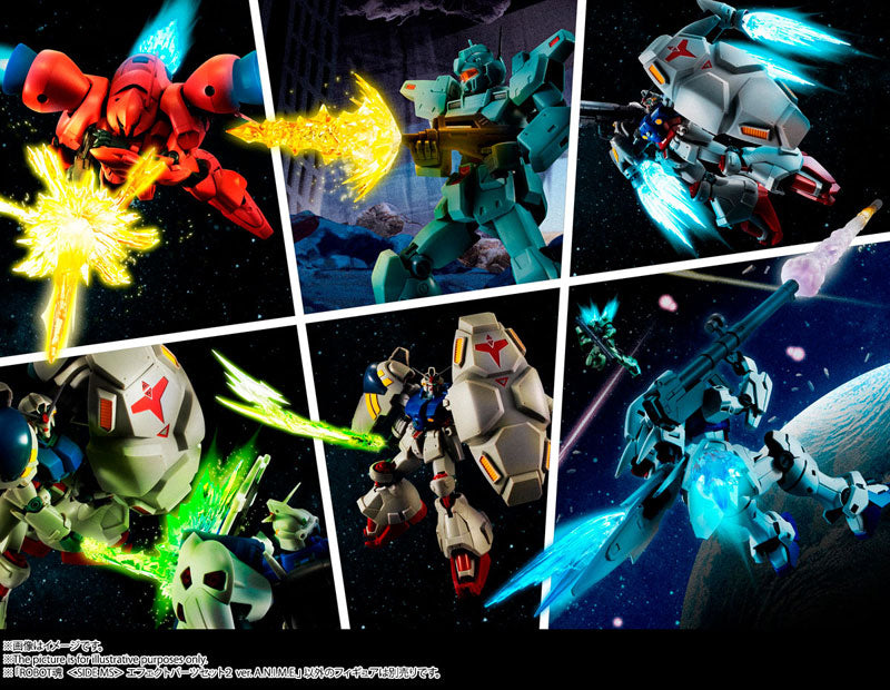 Robot Spirits -SIDE MS- Effect Parts Set 2 ver. A.N.I.M.E. "Mobile Suit Gundam" | animota