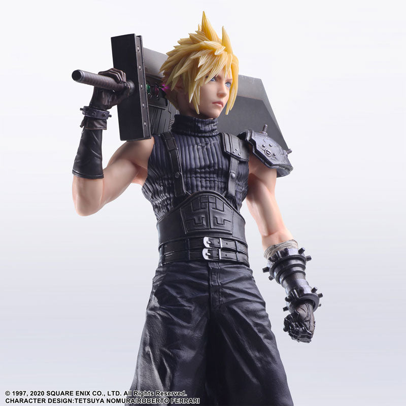 Final Fantasy VII REMAKE STATIC ARTS Cloud Strife, Action & Toy Figures, animota