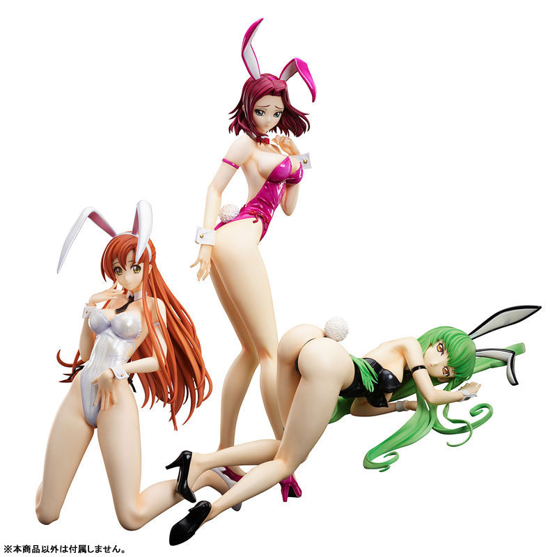 Figura completa de estilo B de Code Geass: Lelouch of the Rebellion CC Bare Leg Bunny Ver. 1/4