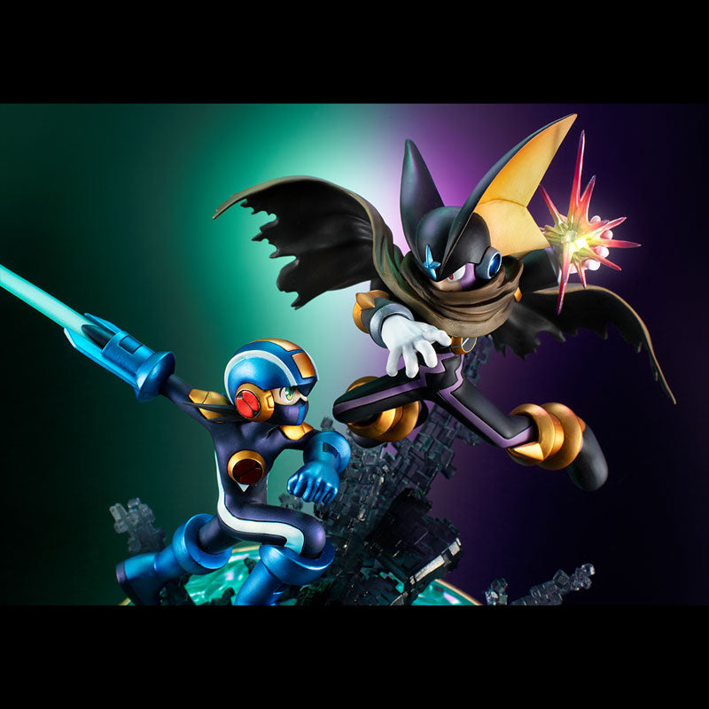 Game Characters Collection DX Mega Man Battle Network Mega Man vs Bass Ver.1.5 Complete Figure | animota
