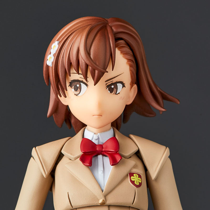 Revoltech Amazing Yamaguchi Toaru Kagaku no Railgun Mikoto Misaka Winter Uniform Ver.