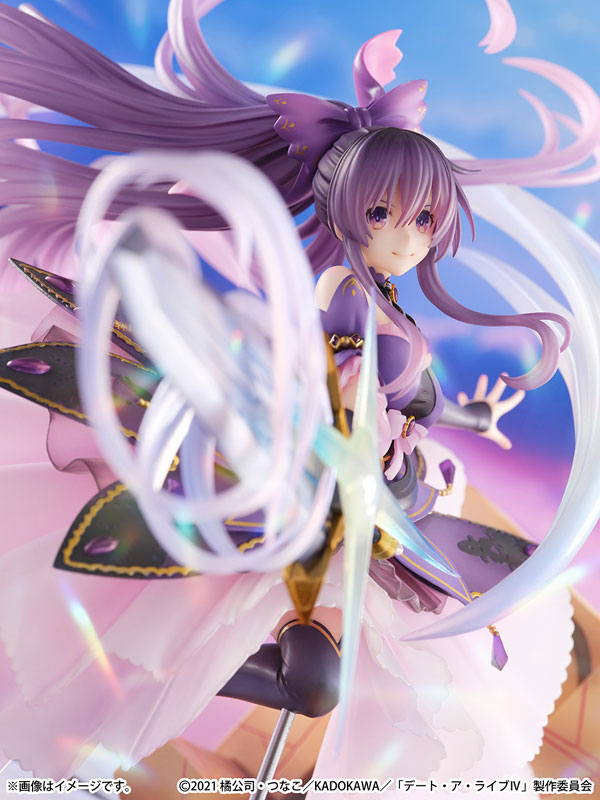 Date A Live IV Juka Yatogami -Princess Amethyst Dress Ver.- 1/7 Complete Figure