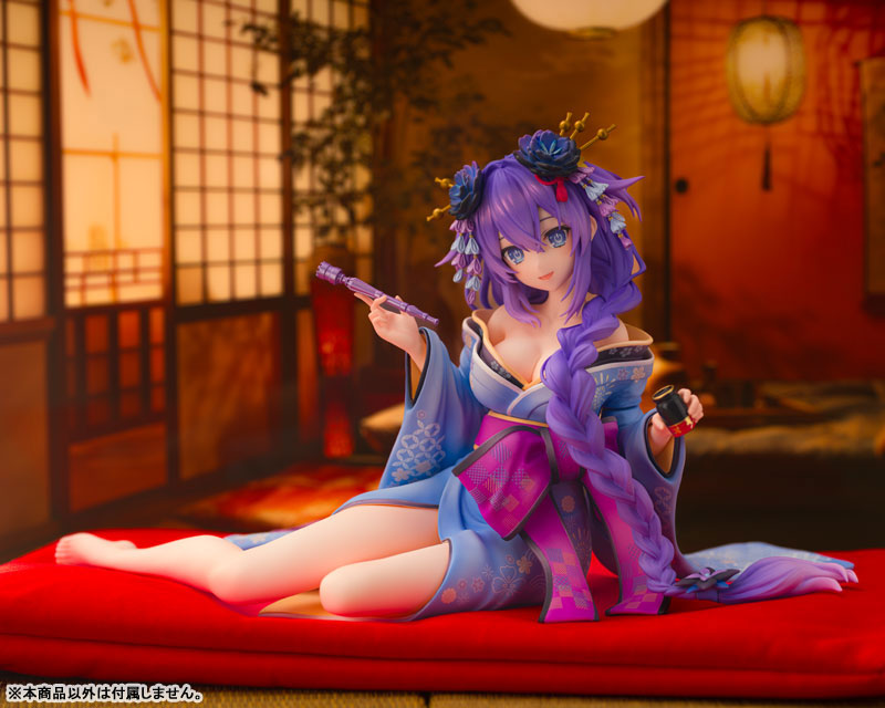Neptunia x SENRAN KAGURA: Ninja Wars Purple Heart Kimono Ver. 1/7 Complete Figure