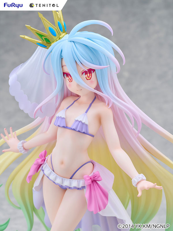 TENITOL TALL No Game No Life Shiro Swimsuit Dress ver. Complete Figure